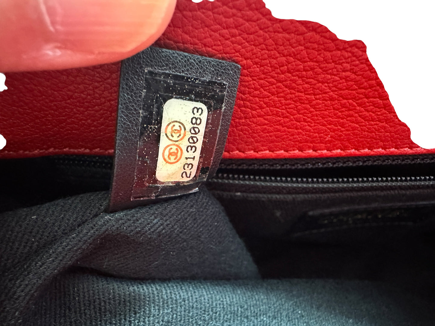 Chanel Top Handle Saddle Messenger Flap Bag Quilted Leather Red -CH1781