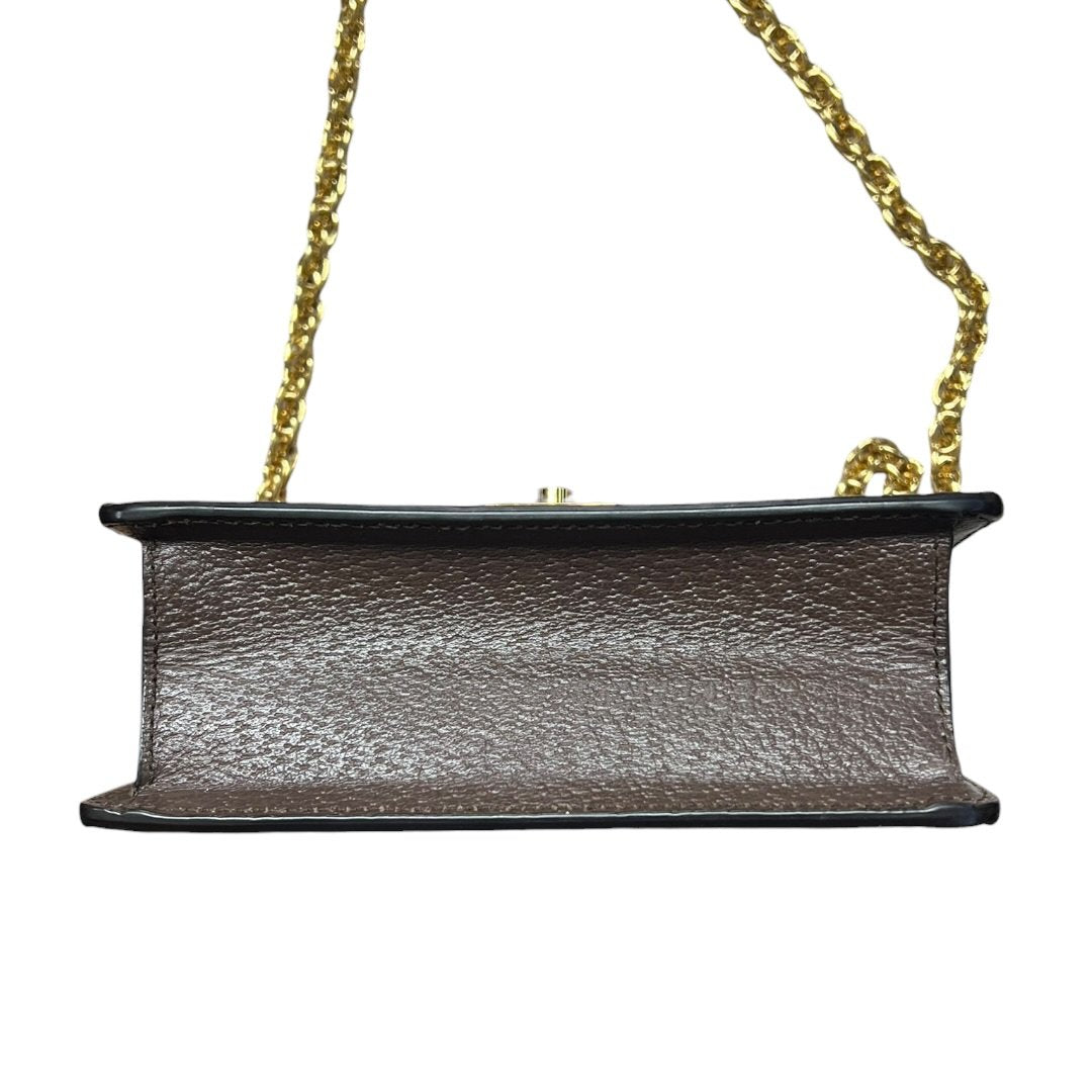 GUCCI GG Supreme Canvas, Leather Padlock Mini Shoulder Bag Shoulder Bag Beige, Brown, Red, Green Gold Hardware GU663