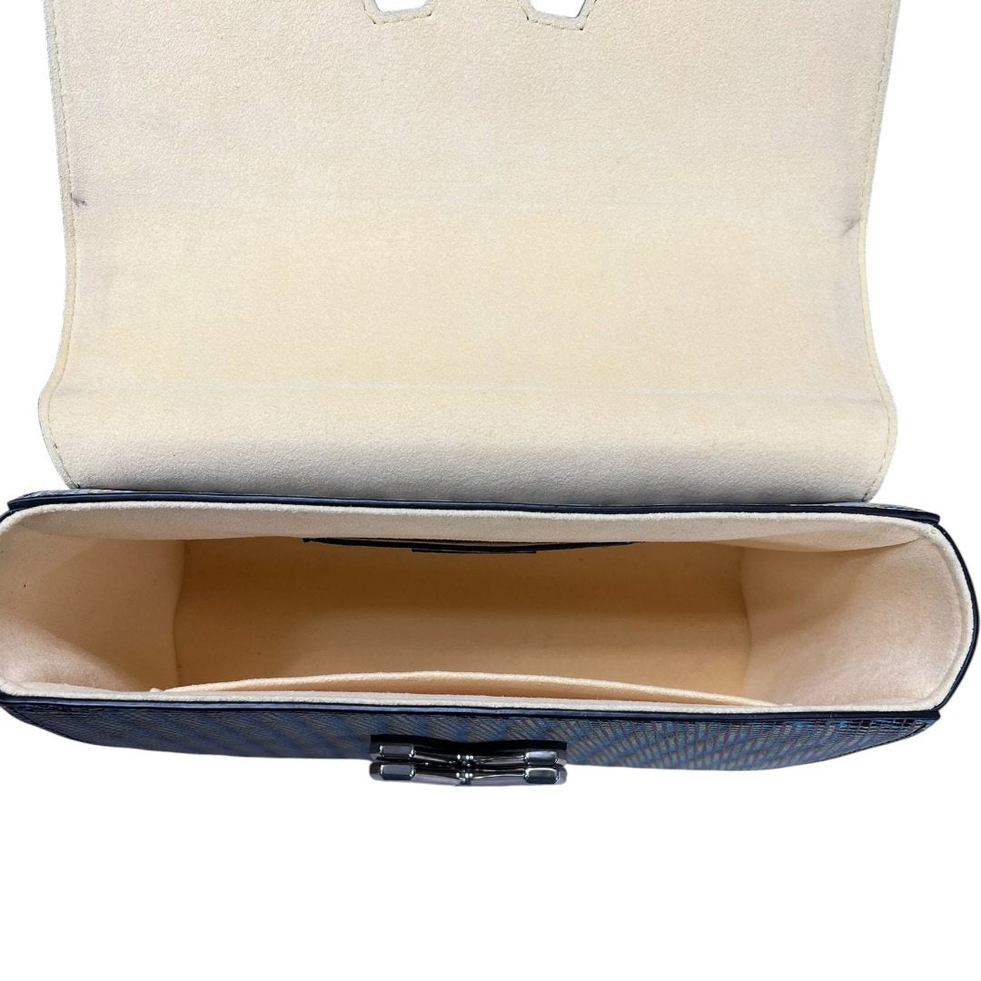 LOUIS VUITTON Jacquard Textile Vavin Chain Bag Shoulder Bag Multi-color Silver Hardware NJ162