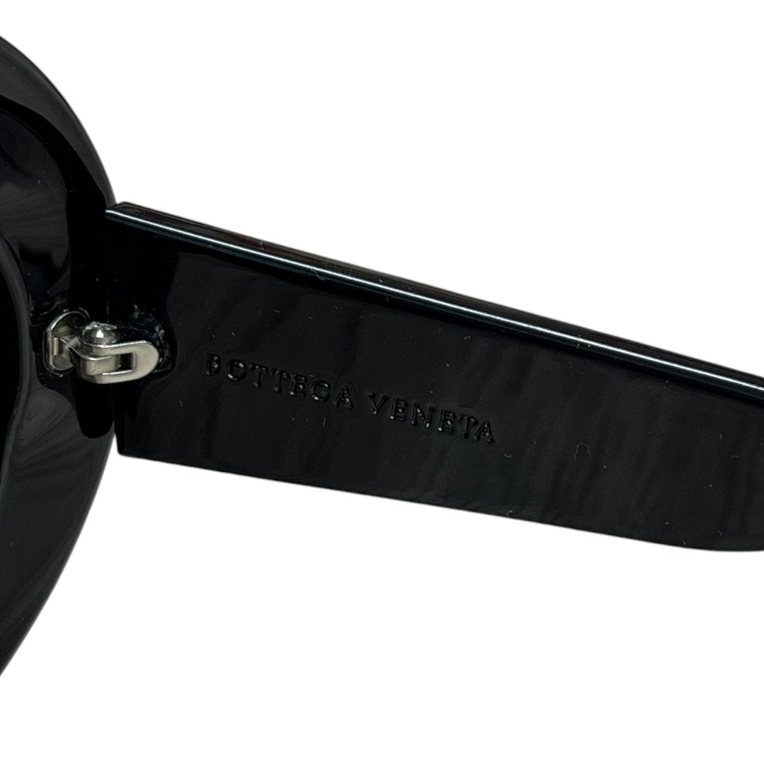 BOTTEGA VENETA Acetate BV 128 01F Black Silver Hardware NJ173