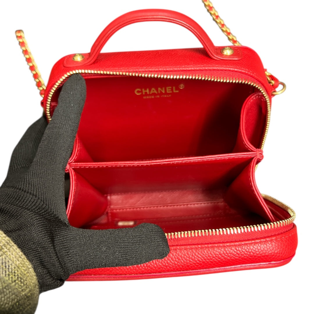 CHANEL Filigree Small Vanity Shoulder Bag CH2021