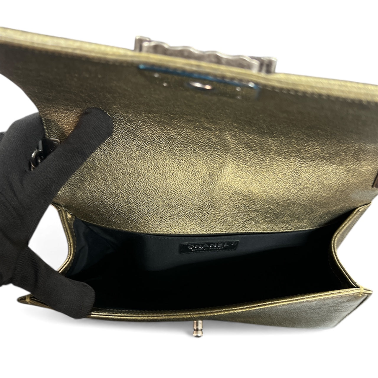 CHANEL Boy Chanel Gold Shoulder Bag CH1680