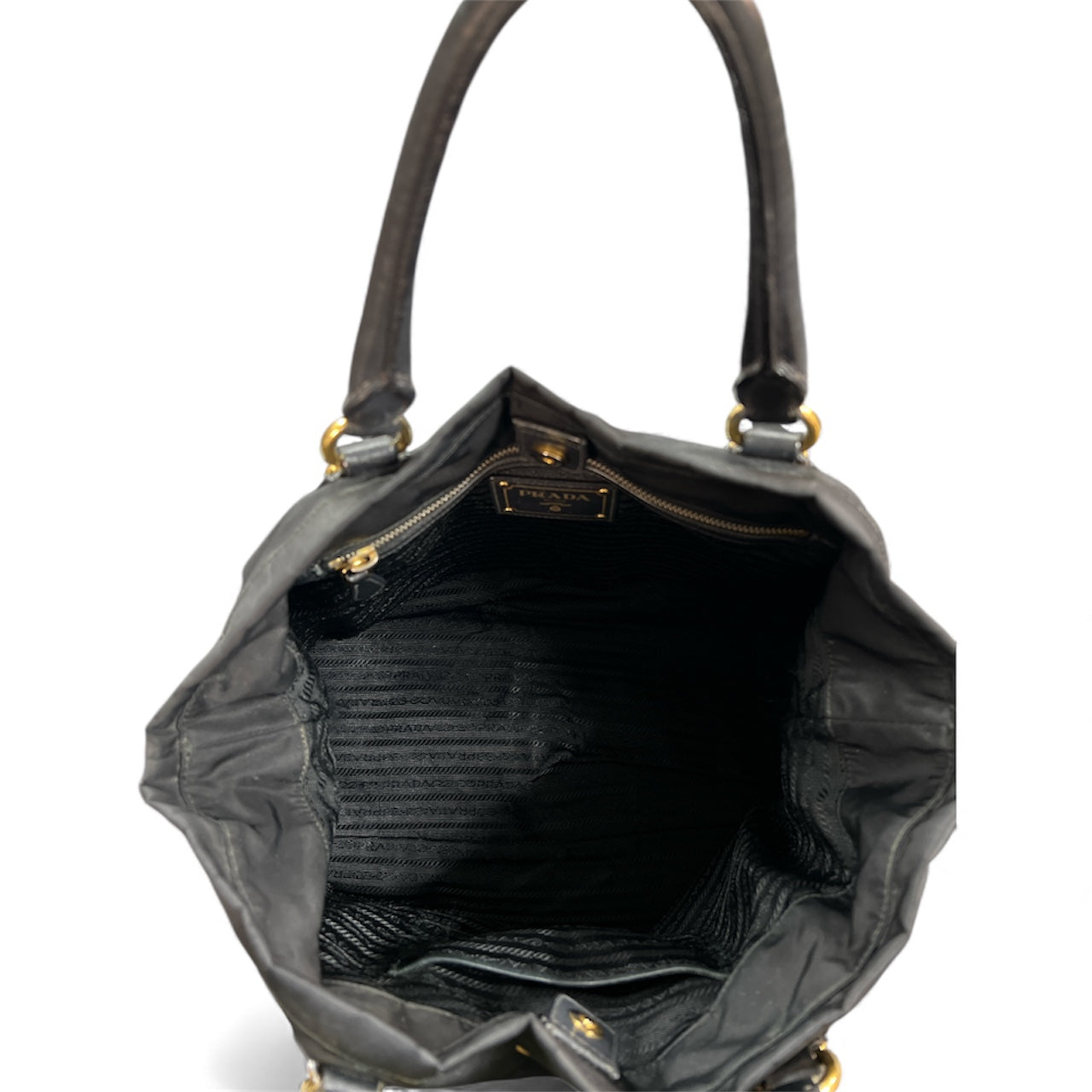 PRADA Black Nylon Bag PR119