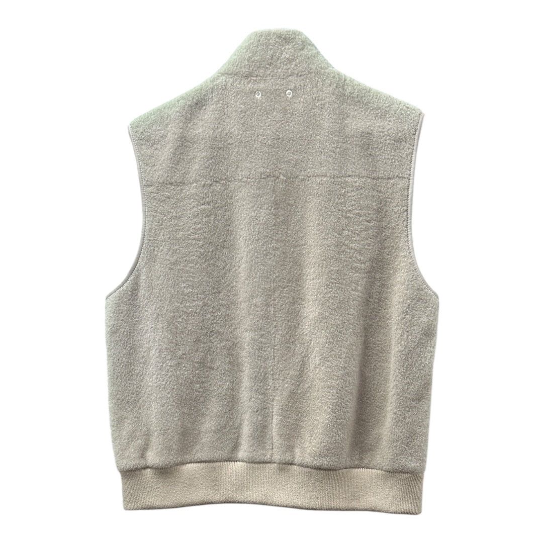 LOUIS VUITTON Mouton Vest Beige Gilet KA380