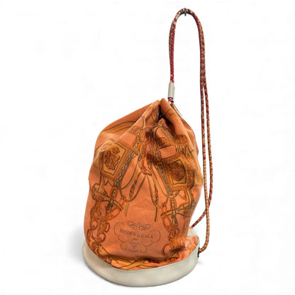 HERMES Sowa Cool Shoulder Drawstring Bag HE378