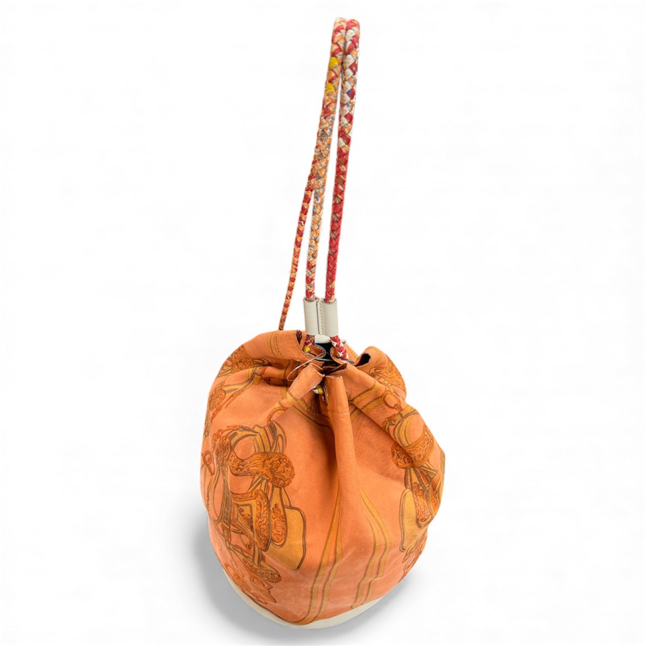 HERMES Sowa Cool Shoulder Drawstring Bag HE378