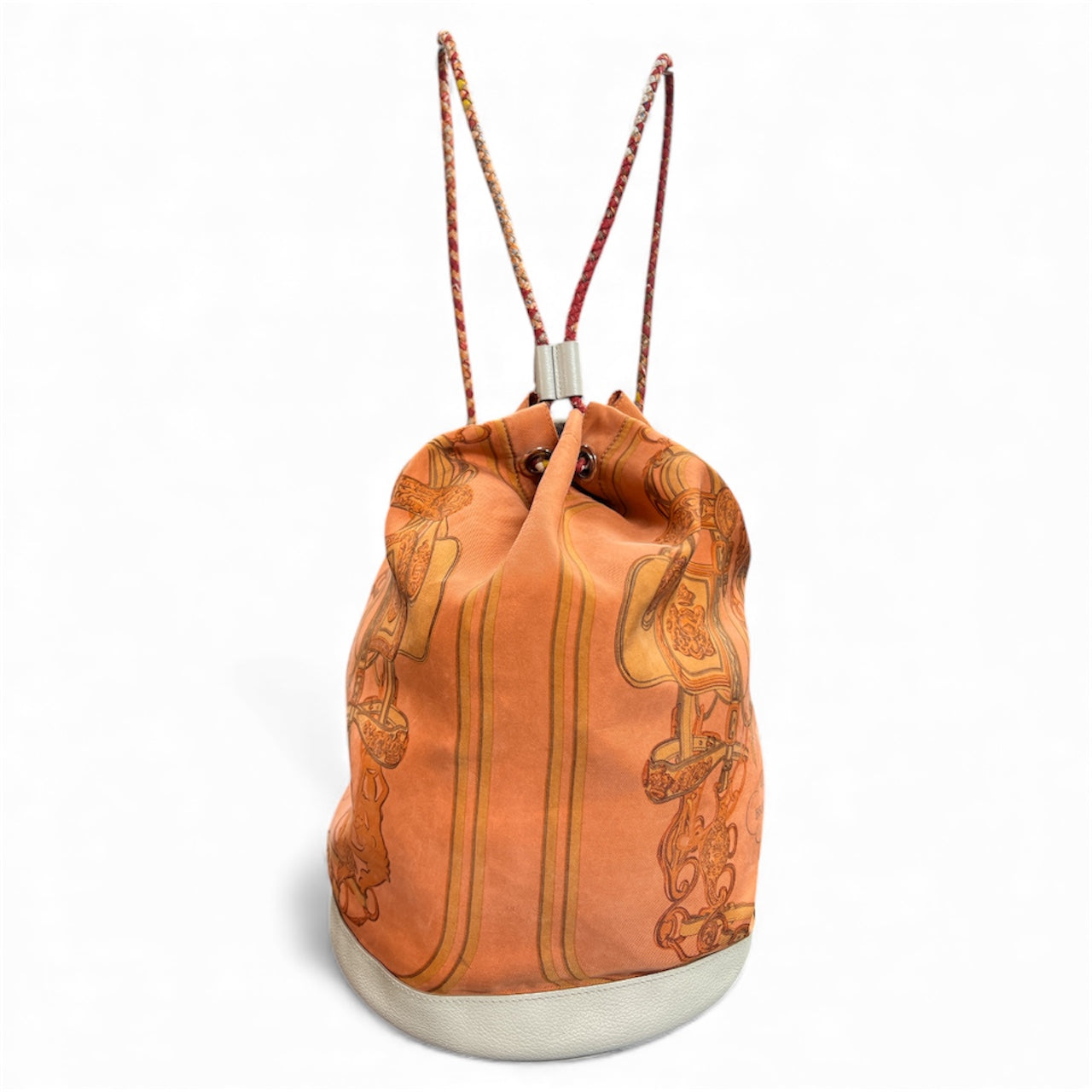 HERMES Sowa Cool Shoulder Drawstring Bag HE378