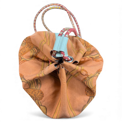 HERMES Sowa Cool Shoulder Drawstring Bag HE378