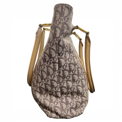 Christian Dior Logo Tote Bag Beige/Brown Ch1690