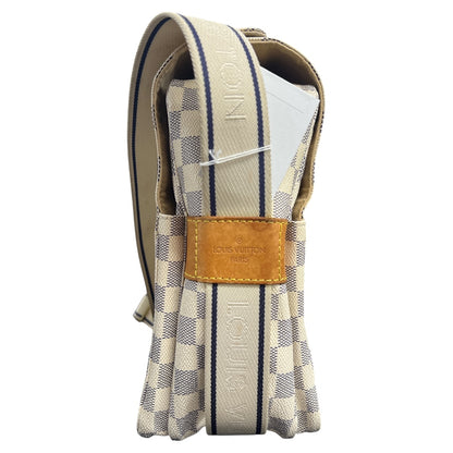 Louis Vuitton Naviglio Damier Azur Canvas Crossbody Messenger Bag - LO2181