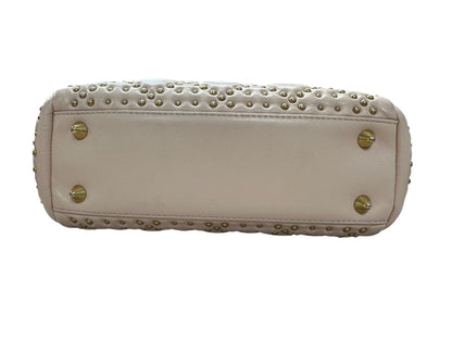 Christian Dior Lady Dior Studded Leather Handbag Pale Pink -CH1997