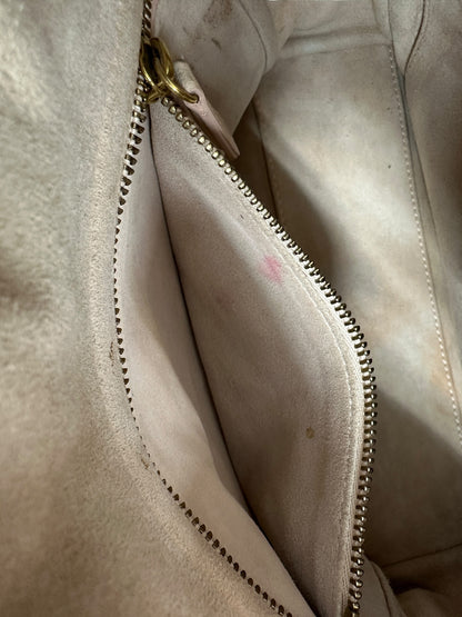 Christian Dior Lady Dior Studded Leather Handbag Pale Pink -CH1997