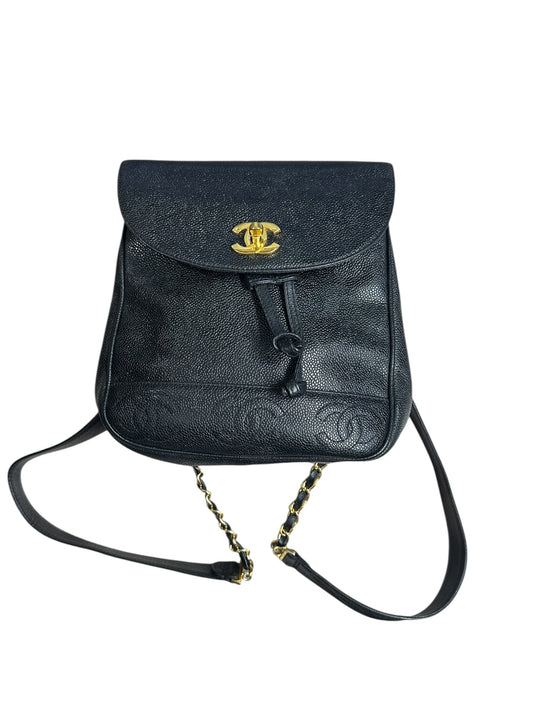 Chanel Boy Flap Bag Caviar Leather Black -CH2098