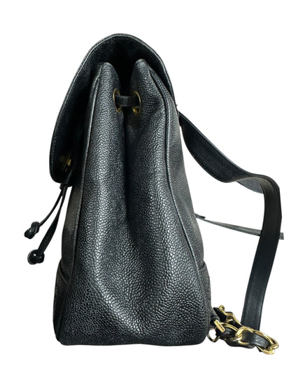 Chanel Boy Flap Bag Caviar Leather Black -CH2098