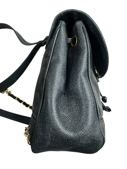 Chanel Boy Flap Bag Caviar Leather Black -CH2098