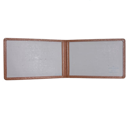 LOUIS VUITTON Taiga Leather Card Holder Brown LO2207