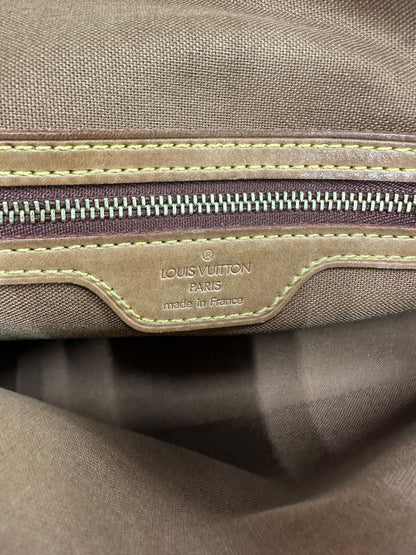 LOUIS VUITTON Monogram Mini Looping Shoulder Bag Brown Gold Hardware LO2276
