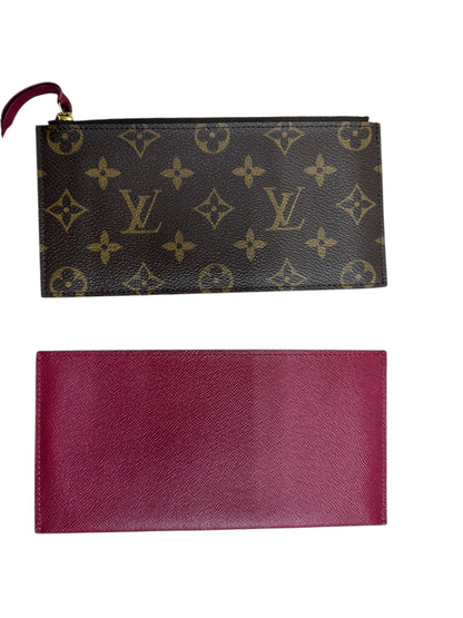 LOUIS VUITTON Monogram Zippy Wallet Brown Gold Hardware LO2268