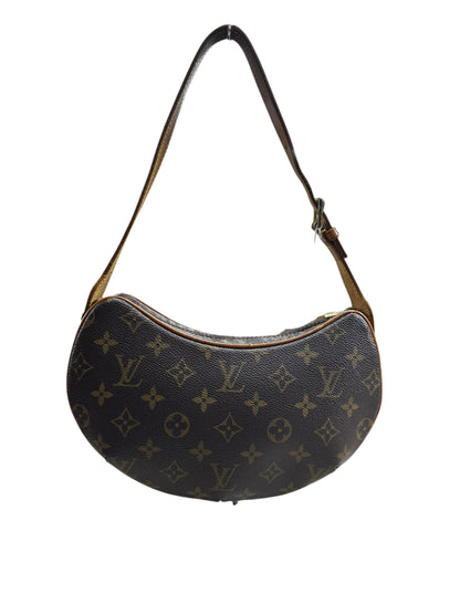 LOUIS VUITTON Monogram Viva Cite PM Shoulder Bag Brown Gold Hardware LO2273