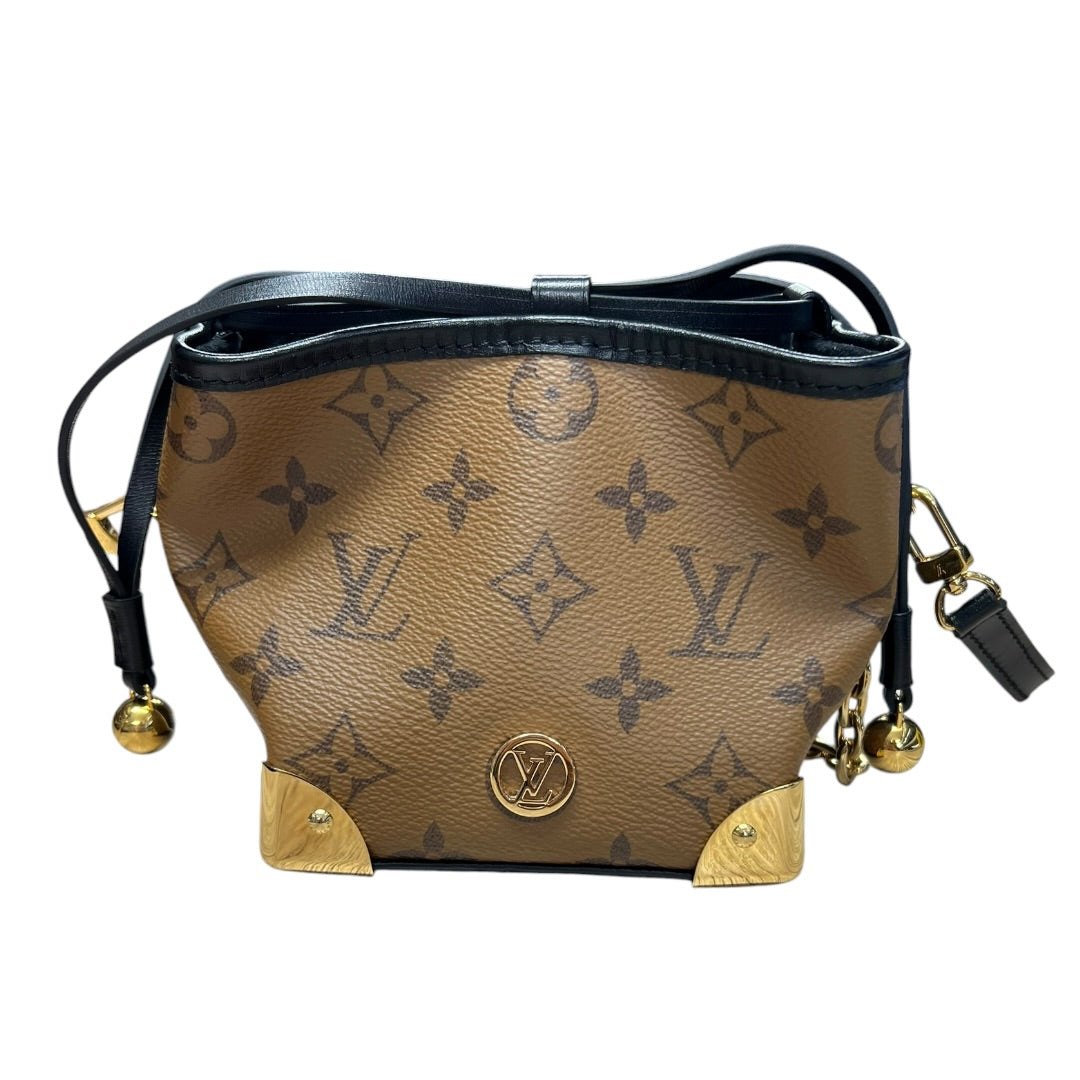 LOUIS VUITTON Monogram Reverse Dauphine Mini Crossbody Bag LO2312