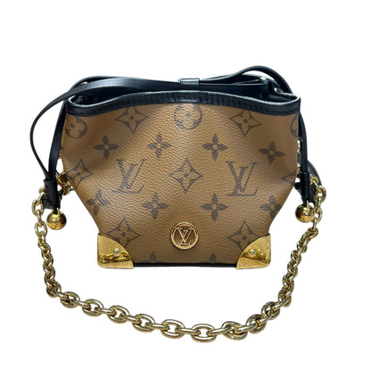 LOUIS VUITTON Monogram Reverse Dauphine Mini Crossbody Bag LO2312