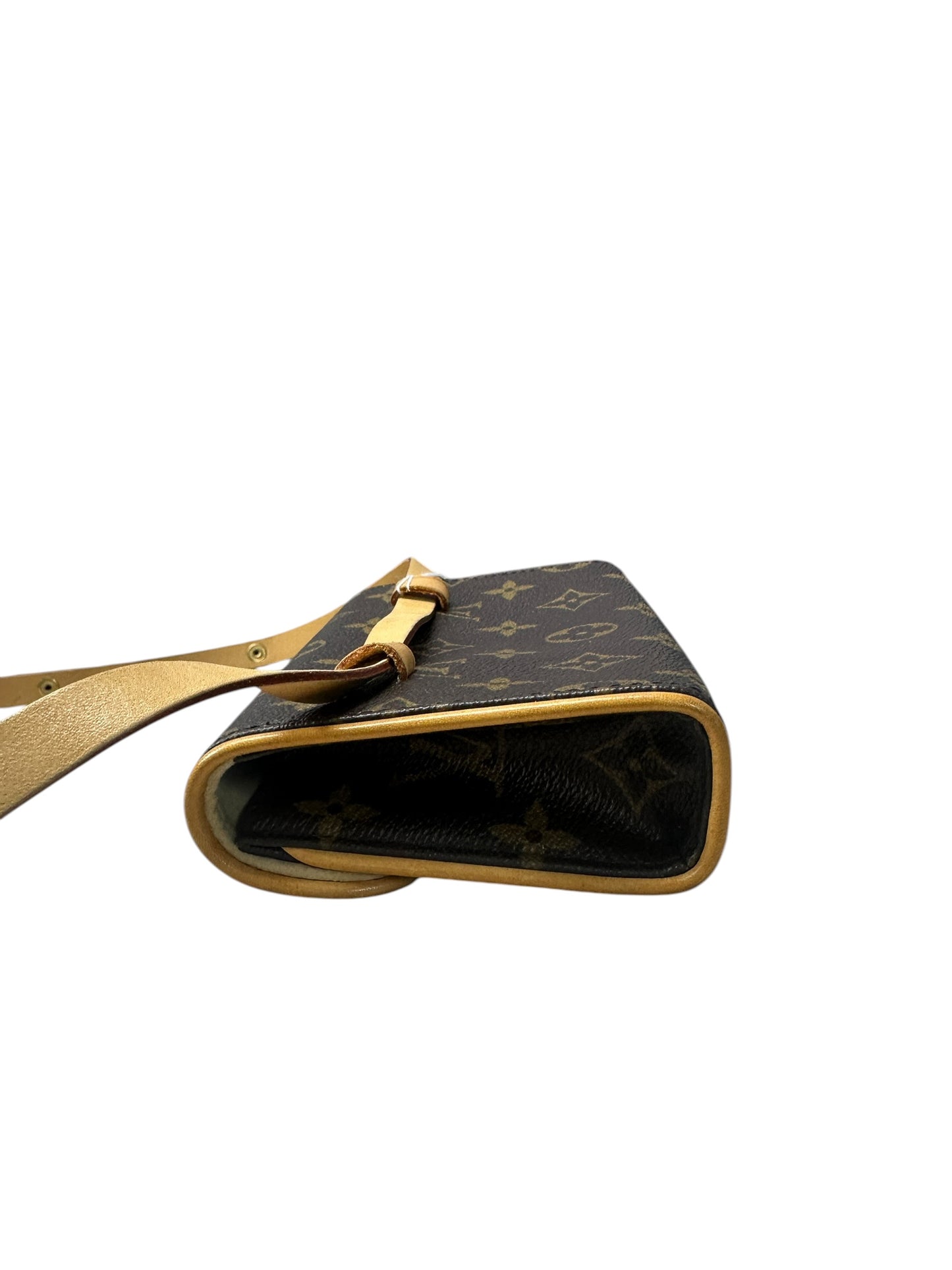 LOUIS VUITTON Monogram Viva Cite PM Crossbody Bag Brown Gold Hardware LO2320