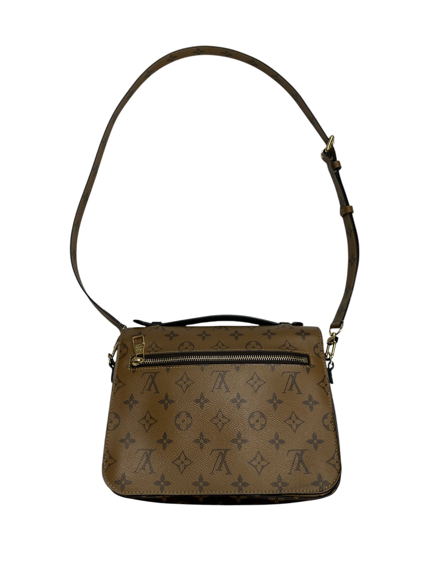 LOUIS VUITTON Monogram Reverse Dauphine MM Shoulder Bag LO2350