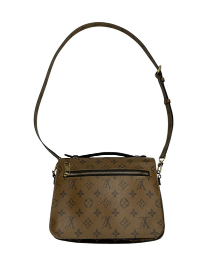 LOUIS VUITTON Monogram Reverse Dauphine MM Shoulder Bag LO2350