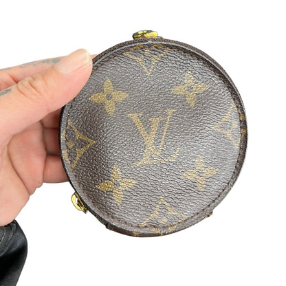 LOUIS VUITTON Monogram Multi Pochette Accessoires Crossbody Bag Brown Gold Hardware LO2342