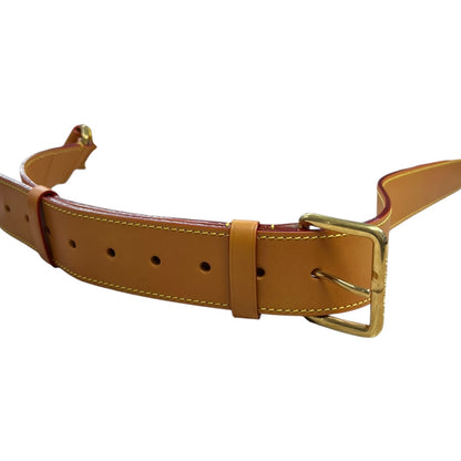 LOUIS VUITTON Monogram Bumbag Belt Bag Brown Gold Hardware LO2355