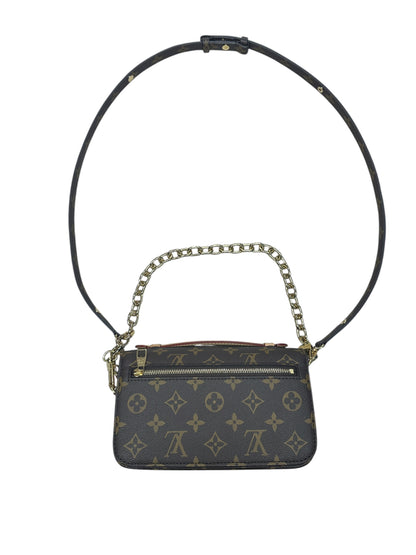 LOUIS VUITTON Monogram Pochette Metis East West Crossbody Bag LO2364