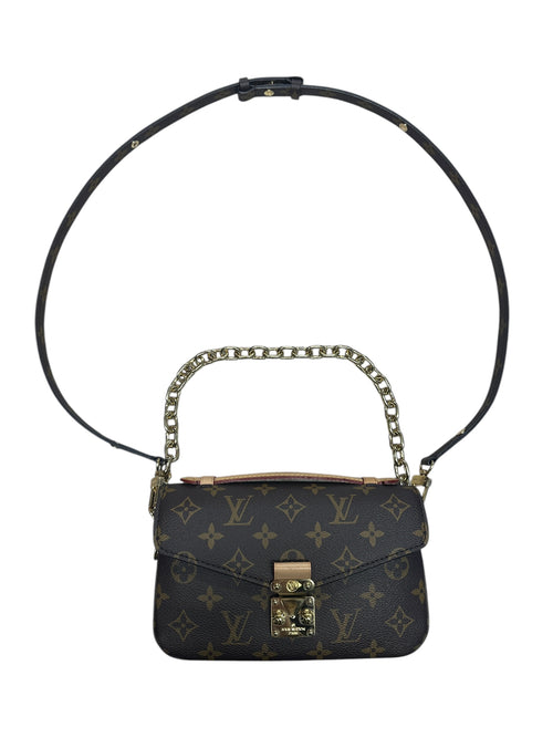 LOUIS VUITTON Monogram Pochette Metis East West Crossbody Bag LO2364