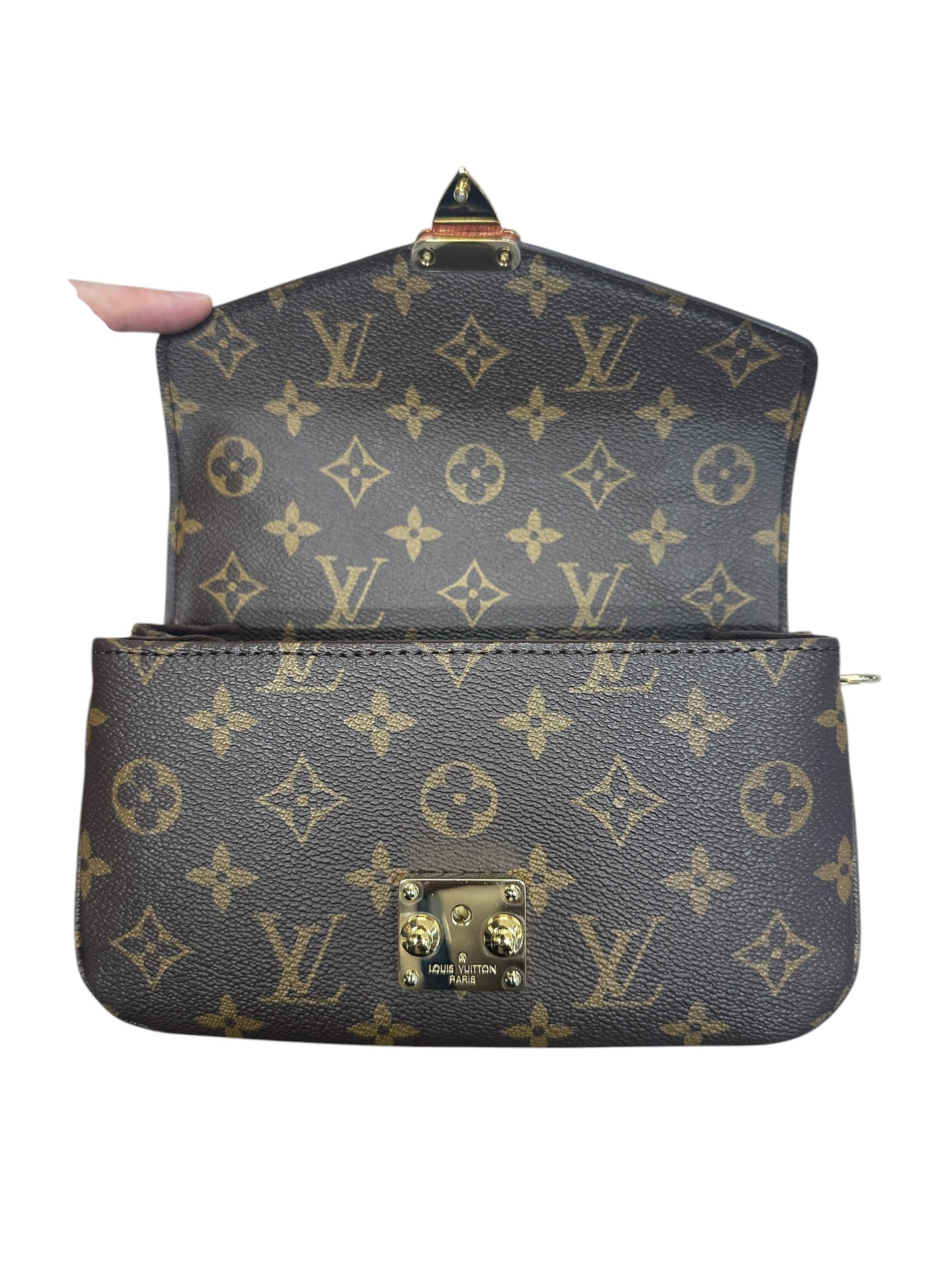 LOUIS VUITTON Monogram Pochette Metis East West Crossbody Bag LO2364