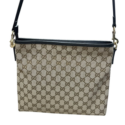 GUCCI GG Canvas GG Canvas Web Crossbody Bag Shoulder Bag Beige, Brown, Red, Green, Black Gold Hardware Gu619