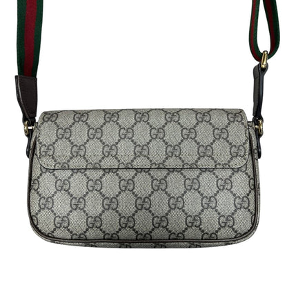 GUCCI GG Supreme Canvas Ophidia Small Shoulder Bag Shoulder Bag Beige, Ebony, Brown, Red, Green Gold Hardware Gu645