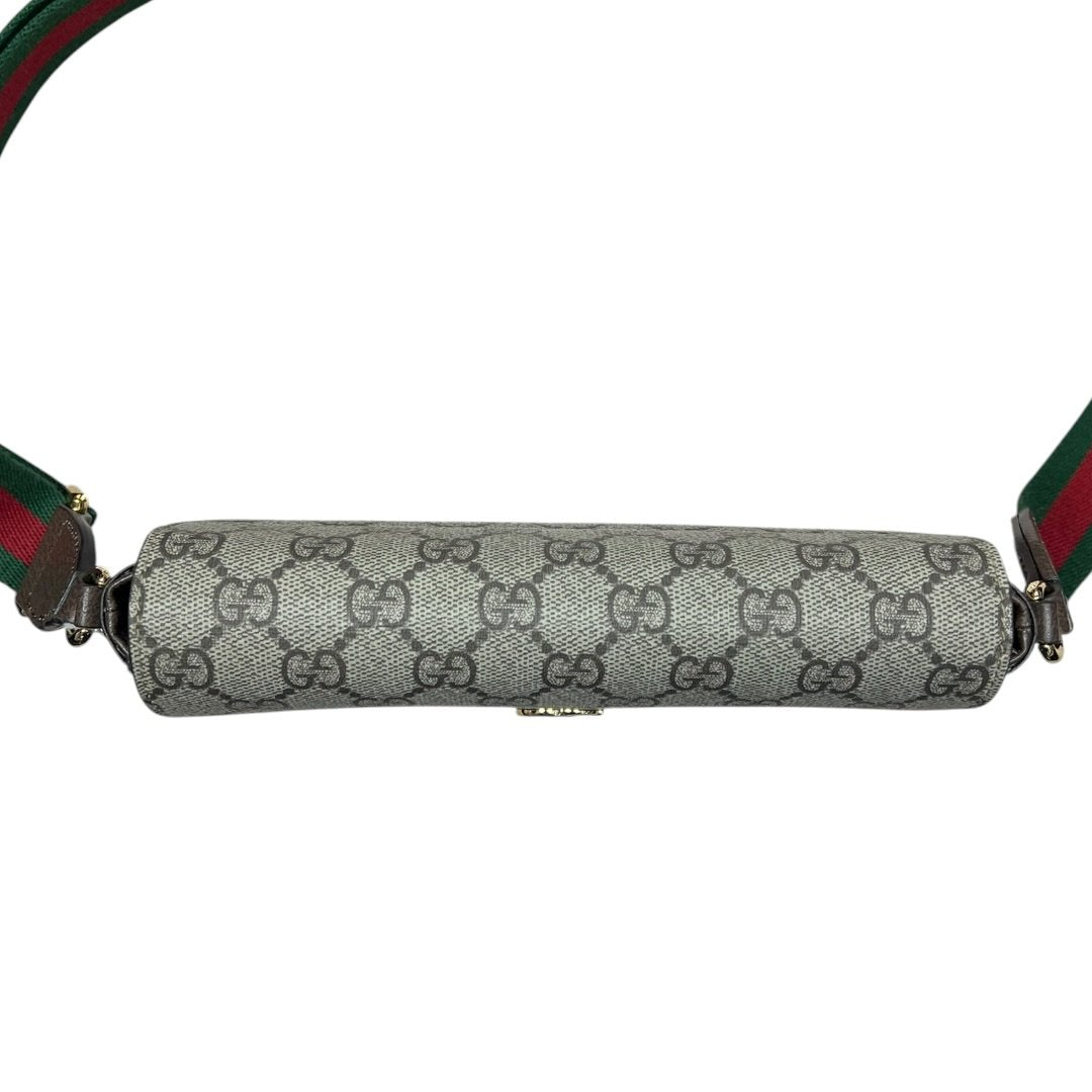 GUCCI GG Supreme Canvas Ophidia Small Shoulder Bag Shoulder Bag Beige, Ebony, Brown, Red, Green Gold Hardware Gu645