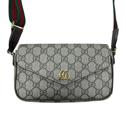 GUCCI GG Supreme Canvas Ophidia Small Shoulder Bag Shoulder Bag Beige, Ebony, Brown, Red, Green Gold Hardware Gu645