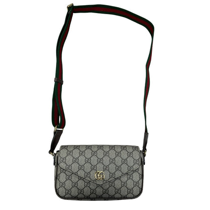GUCCI GG Supreme Canvas Ophidia Small Shoulder Bag Shoulder Bag Beige, Ebony, Brown, Red, Green Gold Hardware Gu645