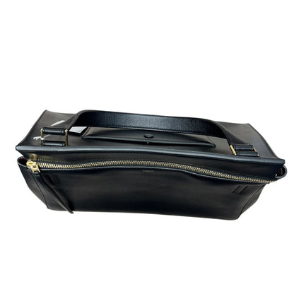 CELINE Calfskin Cabas Phantom Tote Bag Black Gold Hardware Ce261