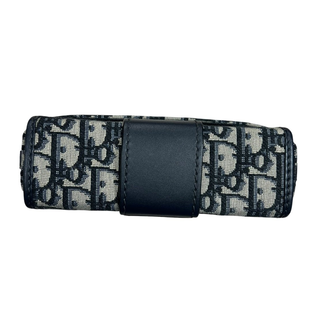 DIOR Oblique Canvas 30 Montaigne Belt Pouch Belt Bag Blue, Beige, Navy Gold Hardware Ch2181