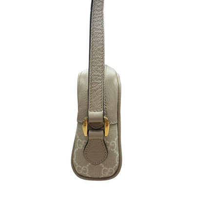GUCCI GG Supreme Canvas Ophidia GG Small Shoulder Bag Shoulder Bag Beige, Red, Green Gold Hardware Gu675