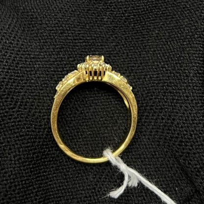 ACCESSORY UNKNOWN Gold, Diamonds UNKNOWN Gold, Brown Diamond, White Diamonds Yellow Gold je15