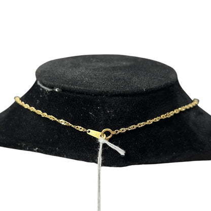 ACCESSORY UNBRANDED Gold, Pearl Necklace Gold, Cream Gold-tone Hardware je19