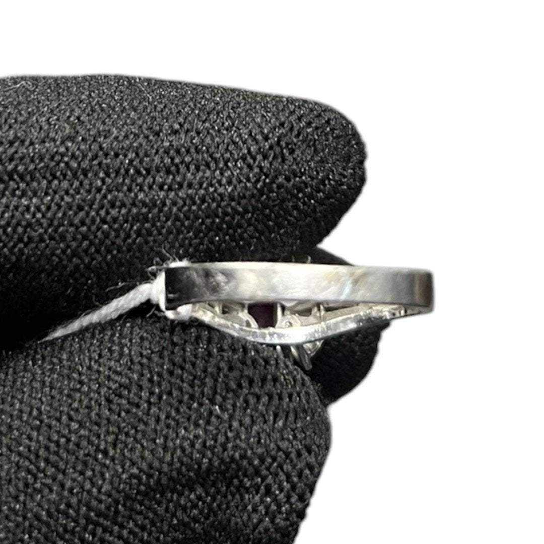 ACCESSORY Platinum/WG, Ruby/PS, Diamond Ring Pink, Silver, White je12