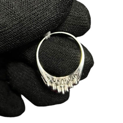 ACCESSORY UNBRANDED White Gold/Platinum, Ruby, Diamond UNBRANDED Ring Silver, Red je13