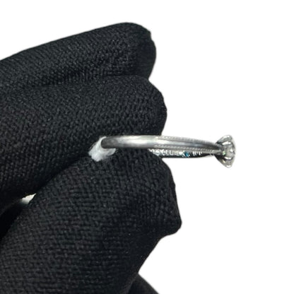 ACCESSORY Unbranded Platinum-toned, Diamond Ring Silver-toned, Near colorless (diamond) je14