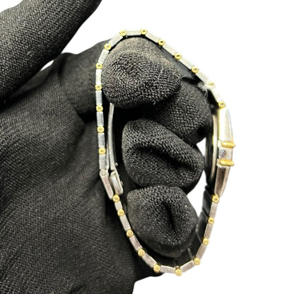 OMEGA Steel & Yellow Gold Constellation Manhattan Silver and Gold (Two-tone) Yellow Gold Hardware OM1