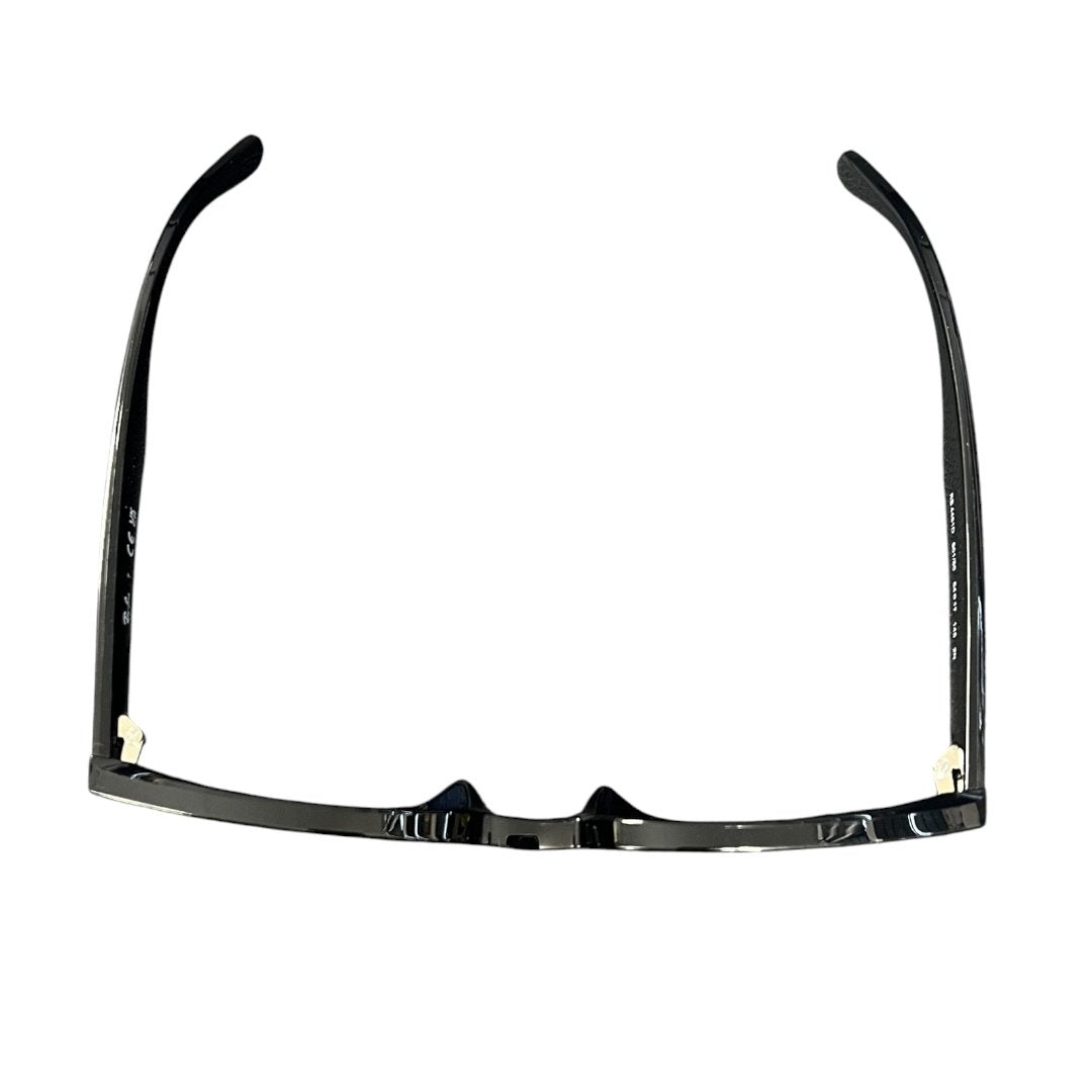 RAY-BAN Acetate RB 4461D Black frame, Dark Blue lenses Silver-tone Hardware Ra8