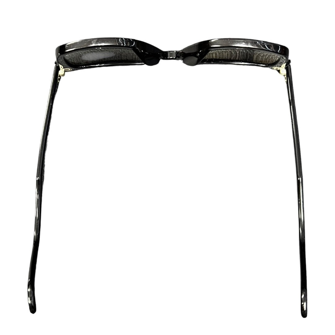 RAY-BAN Acetate Wayfarer Folding RB 2140-F Black with Blue Mirrored Lenses Silver Hardware Ra9