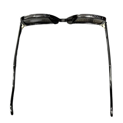 RAY-BAN Acetate Wayfarer Folding RB 2140-F Black with Blue Mirrored Lenses Silver Hardware Ra9